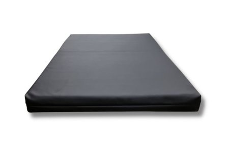 Orthopedisch HD Matras Leatherlook Zwart 80x55 cm