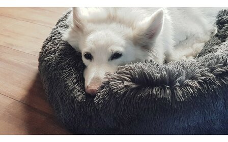 Fluffy Donut Hondenmand Kattenmand - Groen - Diverse Maten