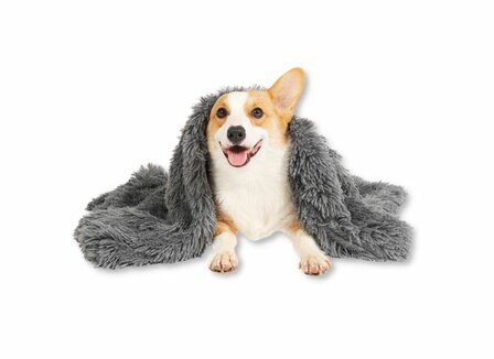 Fluffy Blanket - Pluche Hondendeken - 100 x 75 cm - Diverse Kleuren
