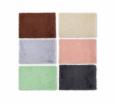 Fluffy Blanket - Pluche Hondendeken - 120 x 100 cm - Diverse Kleuren