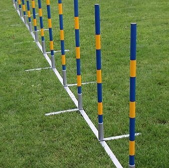 Agility Professionele Slalomset - Palenset 12 palen