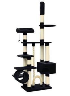 Krabpaal Kingston Black (60 x 60 x 235 - 260 cm)