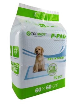 Puppy Trainingsmatten - Training pads &middot; 60x60 cm (40 Stuks)