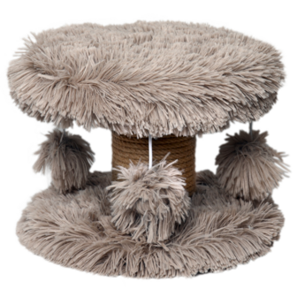 Krabpaal Fluffy Langhaar - Lycia - Beige