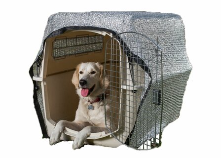 Aluminium Zonwerend Doek - Schaduwdoek - 2 x 2 Meter - Zonnezeil Warmtebescherming - UV-bescherming