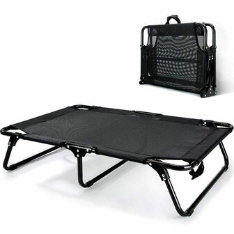 Hondenstretcher Outdoor Maxi - Zwart - 120x80 cm