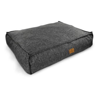 Hondenkussen Riva - Extra Dik Matras - Grijs - Orthopedische Silicone Vulling - Diverse Maten