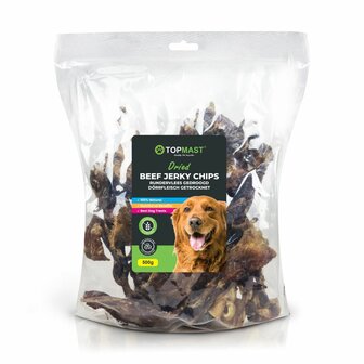 Runder Jerky Chips - 500 Gram