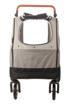 Hondenbuggy Big Smart - Grijs - 4 Wielen