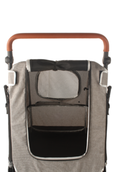 Hondenbuggy Big Smart - Grijs - 4 Wielen