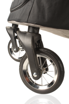Hondenbuggy Big Smart - Grijs - 4 Wielen
