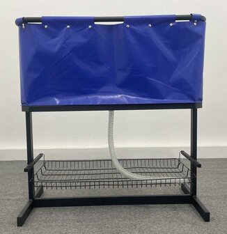 Hondenbad Stability - Kunststof - Blauw - 101 x 50 x 105 cm - Opvouwbaar