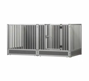Puppyren Aluminium - 6 Panelen - 166x84x75H cm