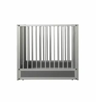 Puppyren Aluminium - 6 Panelen - 166x84x75H cm