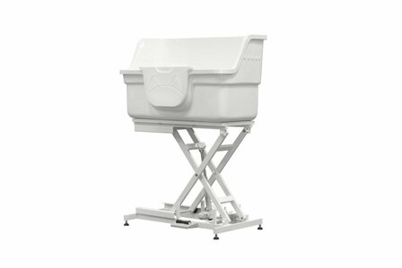 Hondenbad Toex - Elektrisch - Acryl - Wit