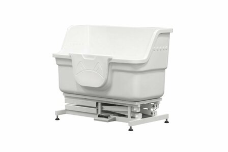Hondenbad Toex - Elektrisch - Acryl - Wit