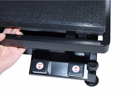 Trimtafel Elektrisch Silicone - Zwart - SZW/ZW - 110x60 cm
