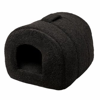 Kattenmand Teddy Nest - Zwart - 37 x 48 x 30 cm