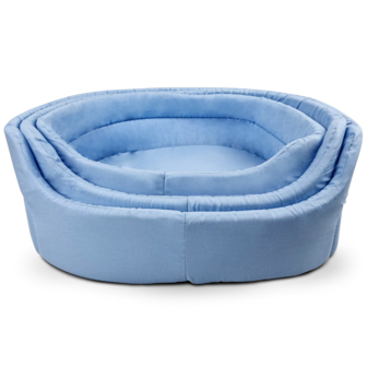 Foambed - Comfort Hondenmand - Blauw -  Set van 3
