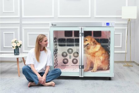 Droogcabine UKDA - Xtra Groot - Voor hond en kat