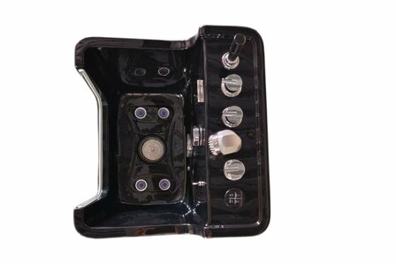 Tritra Ozon Hondenbad 01WB - Wit Zwart
