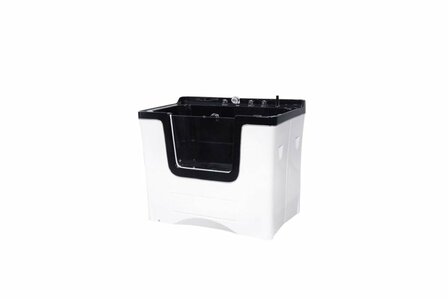 Tritra Ozon Hondenbad 04WB - Wit Zwart