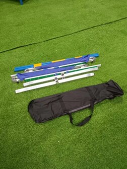 Agility Professionele Sprong - Dubbel - Hoogte verstelbaar