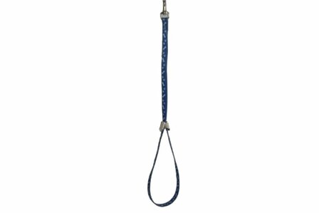 Trimlus Tritra - Blauw met witte pootjes en botjes - 10 mm / 44 cm