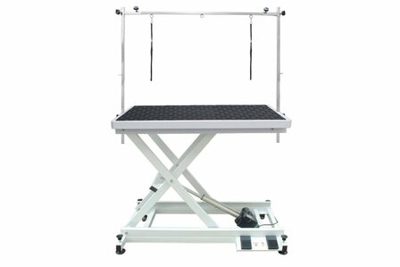 Trimtafel Elektrisch Silicone - Grijs - SZW - 110x60 cm - Met Wielsysteem