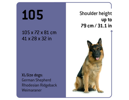 Maelson Reisbench Grijs (105 cm)