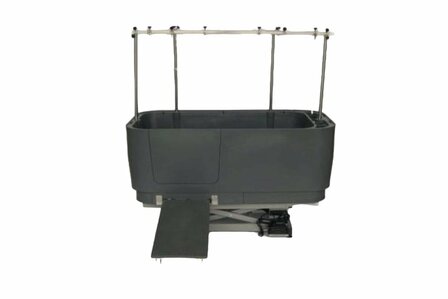 Hondenbad PL Grijs - Elektrisch - Met Ingebouwde Opstap