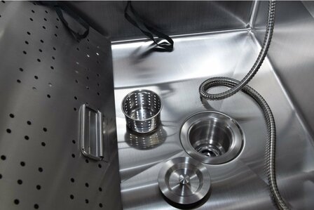 Hondenbad RVS HBTR-01 - Extra Hoog