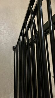 Puppyren - Playpen - Veiligheidshek - Openhaard Hek - Kachelhek - 325/75H cm - Verbogen spijlen