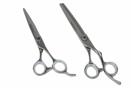 Sabeltand Rechtshandig Scharen Set - Hondenschaar Trimschaar