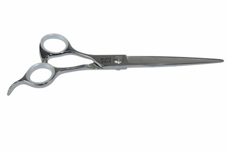 Sabeltand Recht 17 cm - RL675 VG10 - Linkshandig - Hondenschaar Trimschaar