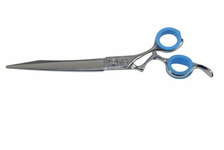 Sabeltand Recht 18 cm - OR75 VG10 - Hondenschaar Trimschaar