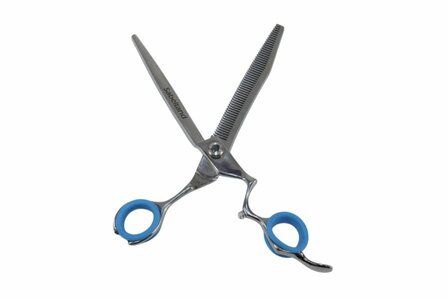 Sabeltand Enkele Effileerschaar 19 cm - OREFF75 VG10 - 56 tands - Hondenschaar Trimschaar