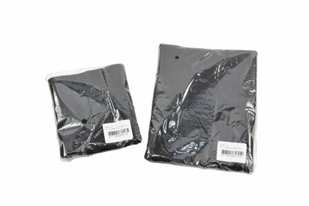 Oorbescherming Hond - Zwart - Small en Large set