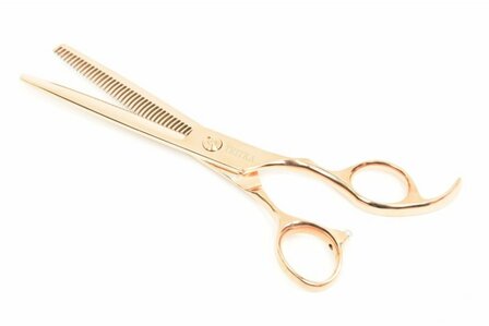 Tritra RGE 24193 - 440C - Enkele Effileerschaar 18 cm - Hondenschaar Trimschaar