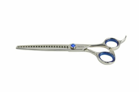 Tritra 22192 - 440C - Enkele Effileerschaar 16,5 cm - 20 Tands - Hondenschaar Trimschaar