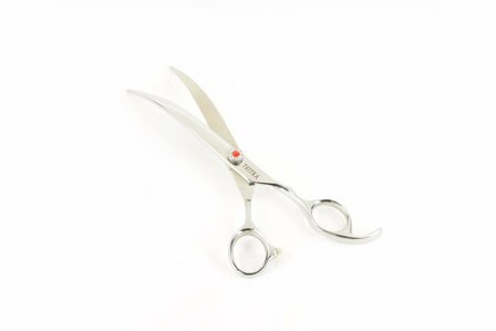 Tritra Special Edition 25070 - 440C - Gebogen Schaar 17 cm - Hondenschaar Trimschaar