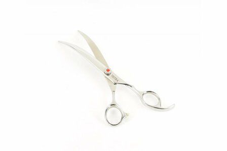 Tritra Special Edition 25075 - 440C - Gebogen Schaar 19 cm - Hondenschaar Trimschaar