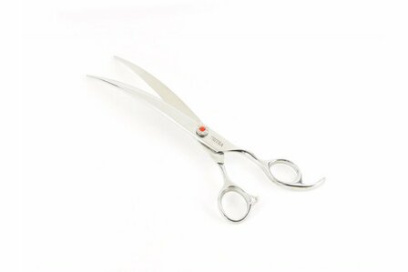 Tritra Special Edition G85 - 440C - Gebogen Schaar 21,5 cm - Hondenschaar Trimschaar