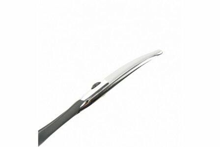 Tritra VT/oog G-stomp - Gebogen schaartje 11,5 cm - Soft Grip Zwart - Hondenschaar Trimschaar