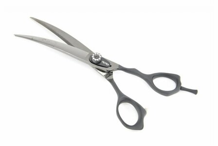 Tritra ZWG7 - Gebogen schaar 17,5 cm - Hondenschaar Trimschaar