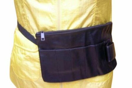 Scharenbuidel met Heupriem - Groot - Glimmend Sky - Hondenschaar Opbergen