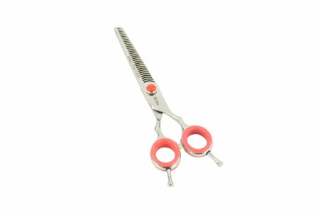 Tritra Basic Pro Line 029 - Dubbele Effileerschaar 16 cm - Hondenschaar Trimschaar