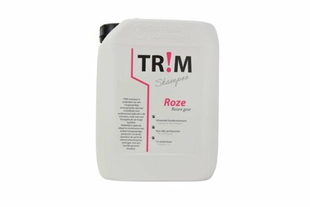 TR!M Hondenshampoo Roze - 5 Liter - Rozen geur