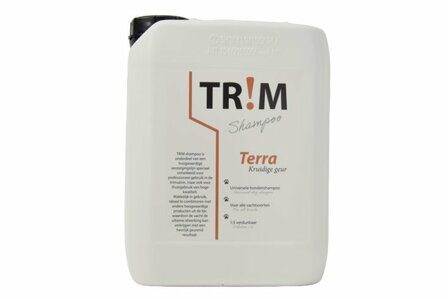 TR!M Hondenshampoo Terra - 5 Liter - Kruiden geur