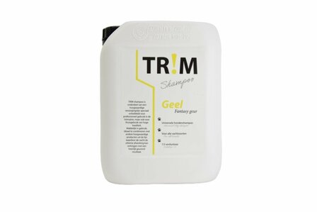 TR!M Hondenshampoo Geel - 5 Liter - Karamel geur